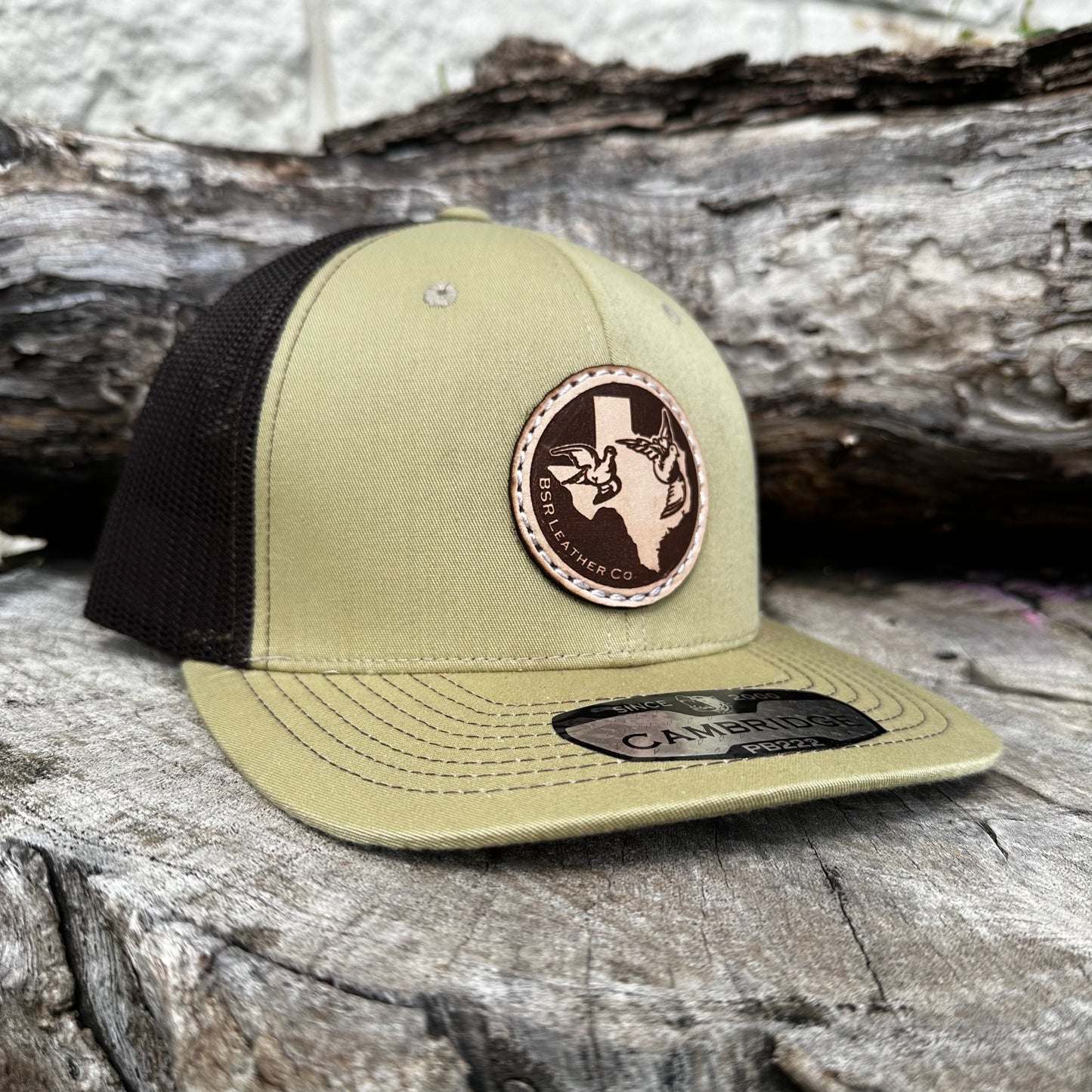Texas Dove Lid- Khaki/Black