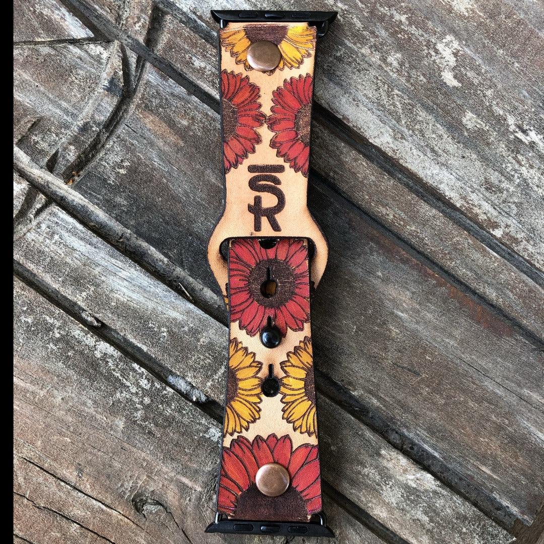 Sunflower Apple Watch band