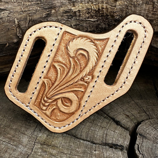 30 Degree Trapper Sheath- Western Floral Natural