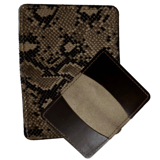 Leopard W/ Black Card Sleeve