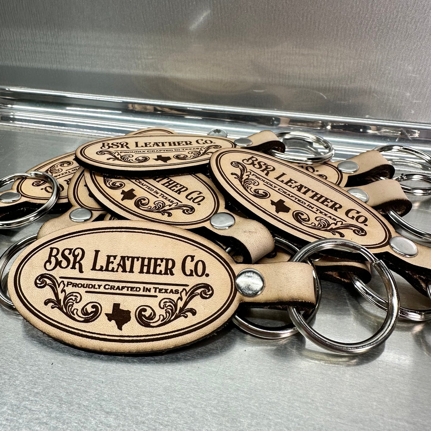 BSR Leather Co. Keychain