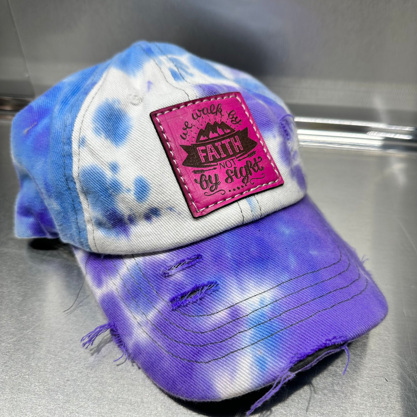 Tie Dye Walk By Faith Pink - Hat