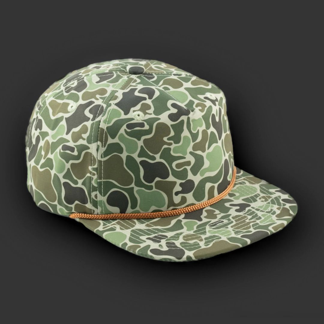 Blank Rope Hats Camo BSR Leather Co